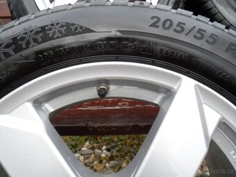 Alu Kola Rial Germany+Zimní Pneu, 205/55/16 5X112 ET 46 - 6