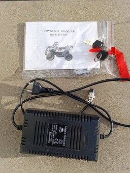 Dětská elektronická čtyřkolka ATV . - 6