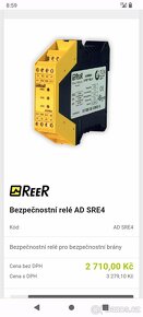 Bezpečnostní relé REER ADSRE4C - 6