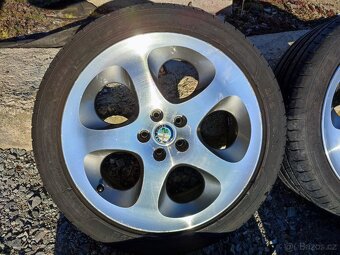 5X98 r17 kola s pneu 215/45 17 - 6