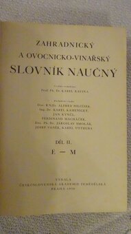 Zahradnický a ovocnicko-vinařský slovník naučný (3 díly) - 6
