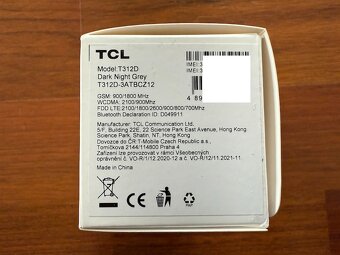 TCL 4042s - mobilní telefon - nový + záruka (T-Mobile) - 6