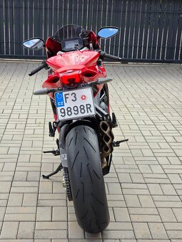 MV Agusta F3 R 800, původ ČR, servisní knížka, záruka - 6