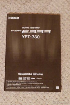 Klávesy/keyboard Yamaha PSR E333 - 6