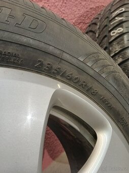 Audi Q7 18" 5x130 pneu zimní 235/60 6mm - 6