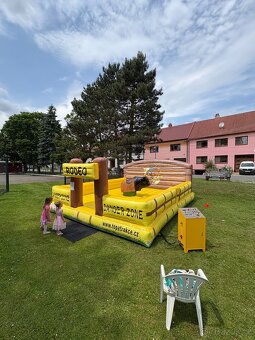 Skákací hrady, skluzavky, kolotoč, rodeo býk - 6