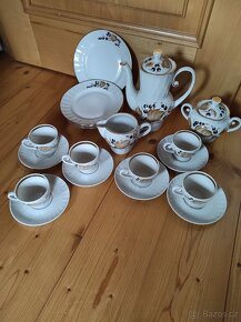 Porcelánový servis na kávu nebo čaj - 6