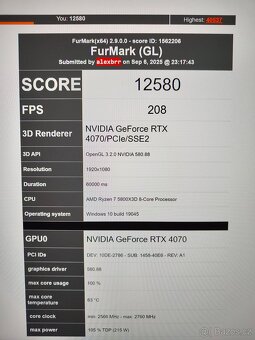 HERNÍ Počítač AMD Ryzen 7, RTX4070 - 6