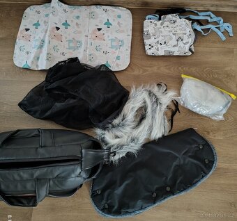 Kočárek Tudore Trapper dvojkombinace + vajíčko Joie - 6