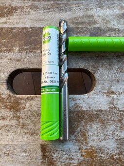 RECA - sada - spirálové vrtáky válcová stopka - 6