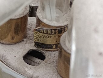 Skleněný lustr s ověsyNeuplny - 6