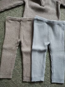 Sada dvou chlapeckých kalhot a svetrů, vel. 80 - 6