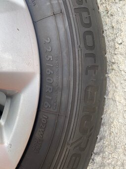 Alu kola Audi R16, 5x112, ET37, 7,5J - 6