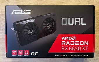 ASUS Radeon 6650 XT OC 8GB - v záruce - 6