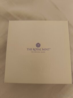 Stříbrná mince UK 95. narozeniny královny Alžběty II.RRR - 6