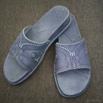 Letní botky na malém klínku vel. 40 + 1 další - 6