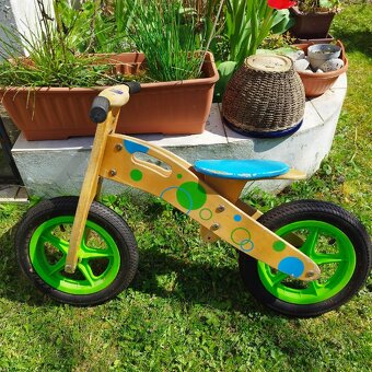 Dřevěné balanční kolo - odrážedlo - 6