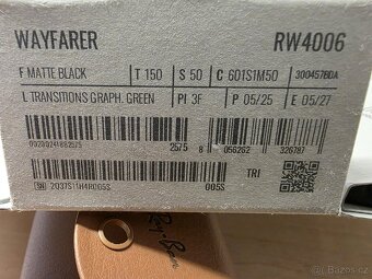 Býle Meta RayBan Wayfarer RW4006 transitions - 6