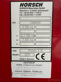 Secí stroj (secka) Horsch - 6