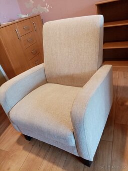 Křesílko béžové - 6