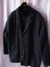 Pánský zimní kabát zateplený se stojákem vel.XL. - 6