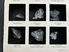 Sbírka rud, minerálů Ocelárny Kladno - 6