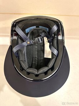 Jezdecka helma Suomy Apex Lady modra 55cm - 6