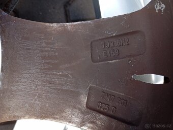 Originální alu kola Seat 5x112 r16 - 6