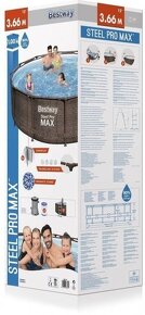 Bestway Steel Pro Max Rattan 3,66 x 1 m
- 6