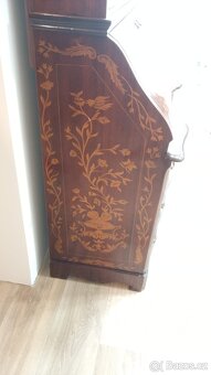 Nádherný intarzovaný sekretář, reprezentativní, rozložitelný - 6