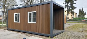 Obytný kontejner PMP 3x7 m s obložením WPC - 6