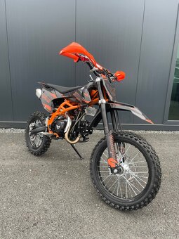 Pitbike Zuumav K3 140cc 17/14 - oranžová - 6