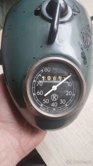 Prodám kompletní světlomet na motocykl ČZ 150C - 6