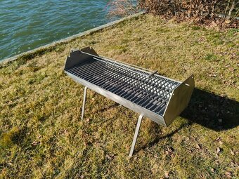 Ručně vyrobený nerezový gril MORAVA - 6