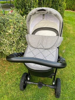 Kombinovaný kočárek venicci shadow denim grey - 6