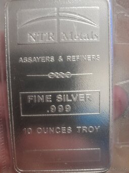 Stříbrné slitky - 6