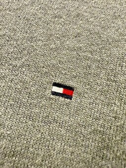 Šedý svetr Tommy Hilfiger L TOP - 6