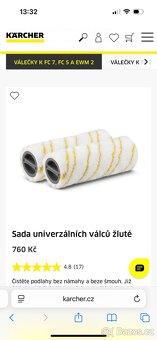 Válečky k podlahové myčce KARCHER - 6
