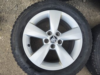 15"alu sada Carme 5x100 origo Rapid Fabia 3 Roomster Polo - 6