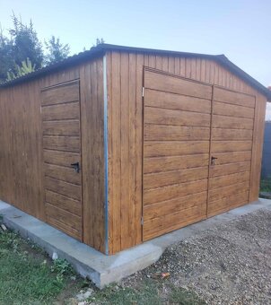 Plechová garáž 4x6m - doručení montáž zdarma po čr - 6