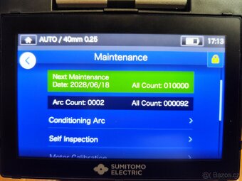 Svářečka optických vláken Sumitomo 72C - 6