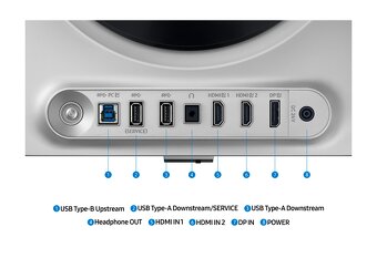 Nový Samsung Odyssey OLED G6 27" G61SD (QHD 240 Hz OLED) - 6