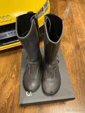 Kožené kozačky “Ecco” - 6