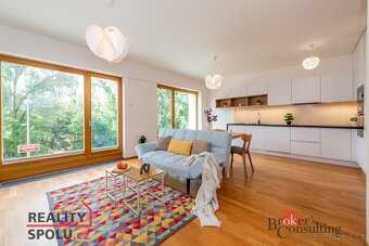 Pronájem, byty/3+kk, 93 m2, Za Karlínským přístavem 683/4, K - 6
