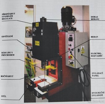 Montážní hydraulický lis CMS 2,5 DM - 6