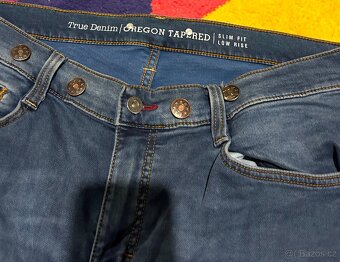 MUSTANG OREGON TAPERED PÁNSKÉ SLIM STREČOVÉ DŽÍNY-L - 6