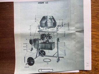 Míchačka MBM 65 - 6