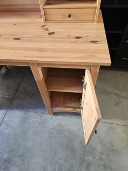 KRÁSNÝ PSACÍ STŮL IKEA HEMNES - 6