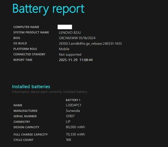 Lenovo Legion 5 15ACH6H - RTX 3060 - 6