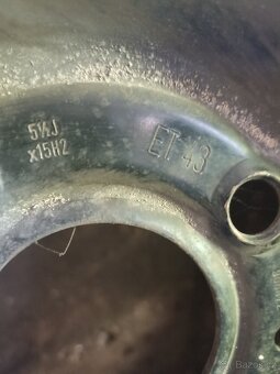 Prodám 4ks plechové disky 4x100 R14 - 6